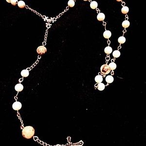 Glass and Stone Rosary